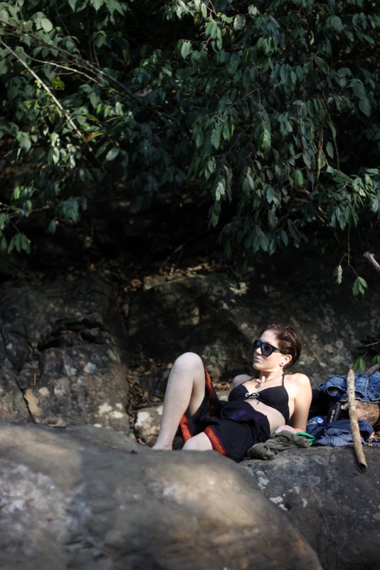 India 2010 - Coorg - Honey Valley - Trek to the Swimming Hole